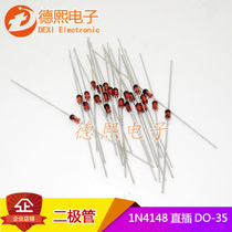 New 1N4148 Switch Diode IN4148 In-line DO-35 Bags 100