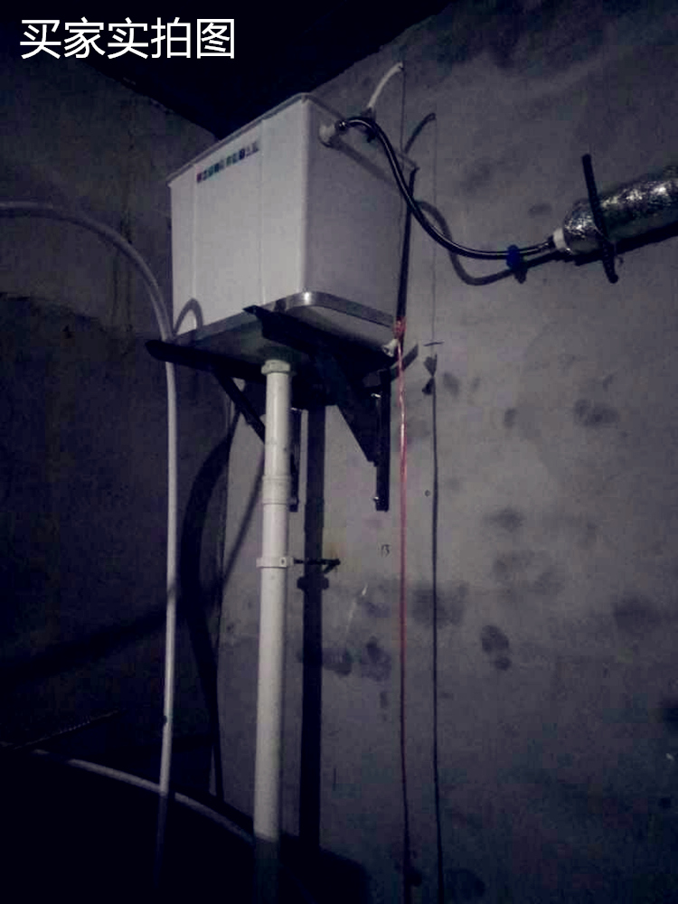 公厕水箱沟槽式拉绳自动冲水箱学校工厂工地公共卫生间蹲坑水箱