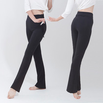 Dance pants rehearsant for women Adults new bodybuilding Modale Sport yoga Straight drum microlastomy black pants