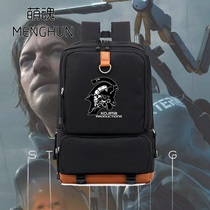 Death stranded large capacity backpack game player death stranded peripheral backpack can be put on computer