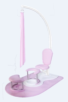 Guide music childbirth combination Sitting childbirth bench suspension position Childbirth seat combination guide music ball and frame guide music car