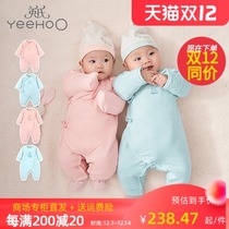 Yings newborn clothes autumn and winter modal cotton casual baby jumpsuit YLHAJ40024A01