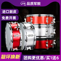 13 14 inch Snare DRUM Stainless Steel Drum Trumpeter Snare Drum Western Marching Band Musical instrument Military drum Western Drum