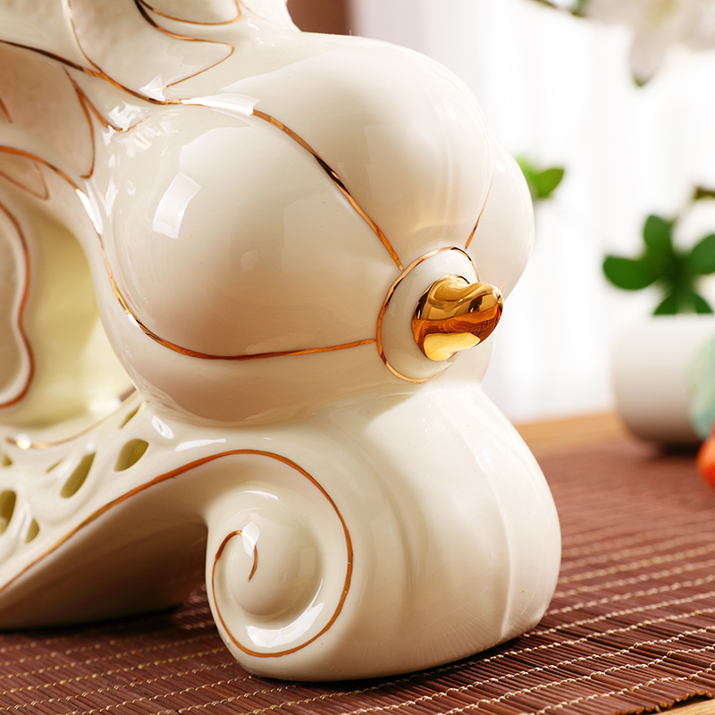 A new partnership in plutus furnishing articles wine home sitting room porch ceramic handicraft version into gifts