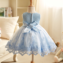 Girls Princess Dress Pengpeng Yarn Skirt Kindergarten Chorus Dance Costume Childrens Clothing Performance Clothing Summer Dress 61