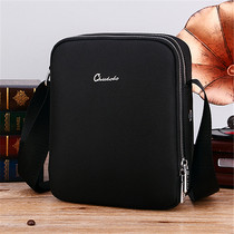 Paul Oxford Cloth Man Bag Single Shoulder Inclined Satchel Bag Mini Business Casual Little Bag Canvas Small Backpack Korean Version