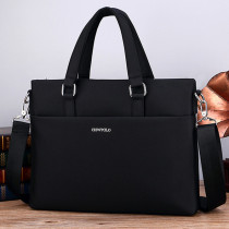 New Paul Men Handbag Crosswalk All Canvas Oxford Cloth Briefcase Single Shoulder Skewed Satchel File Mens Bag