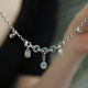 S925 SILVER JADEITE PING ANKLE 등반 Hilefu 브랜드 여성을위한 발목 체인 2025 New Style Trendy Fortune Transfer Light Luxury Niche Foot Chain S925 SILVER JADEITE PING ANKLE 등반 Hilefu 브랜드 여성을위한 발목 체인 2025 New Style Trendy Fortune Transfer Light Luxury Niche Foot Chain