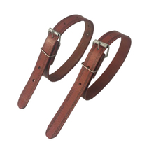 Electrician foot buckle belt cowhide foot buckle foot strap iron shoelace cement pole foot climbing wooden pole rope belt foot buckle accessories