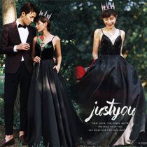 2022 New Shadow Building Han Edition Harnesses Drag Tail Wedding Dress Brigade Filming Movie Themed Costumes Writing Real Street Couples Dresses