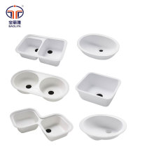 Shanghai Baoliya quartz stone countertop custom basin series Anti-fouling anti-wear artificial stone countertop plate