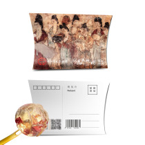 Goldsilkworm Prostitution Shaanxi Historical Museum Rose Peull Soft Sugar Fruit Fruit Snacks Shaanxi Featured Creative Candy