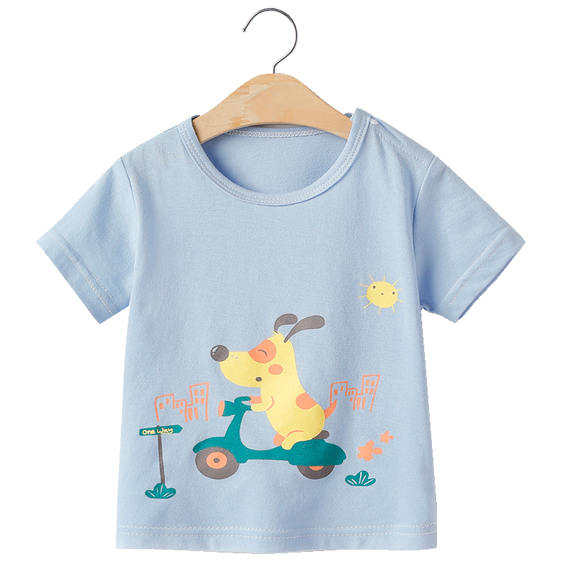 Baby short -sleeved T -shirt summer boys T -shirts summer dressing baby jacket girl children's clothing pure cotton children's clothes thin
Baby short -sleeved T -shirt summer boys T -shirts summer dressing baby jacket girl children's clothing pure cotton children's clothes thin