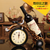 Creative wine cabinet Red wine shelf Home decoration ornaments Motorcycle wine rack Living room crafts Home decoration gifts