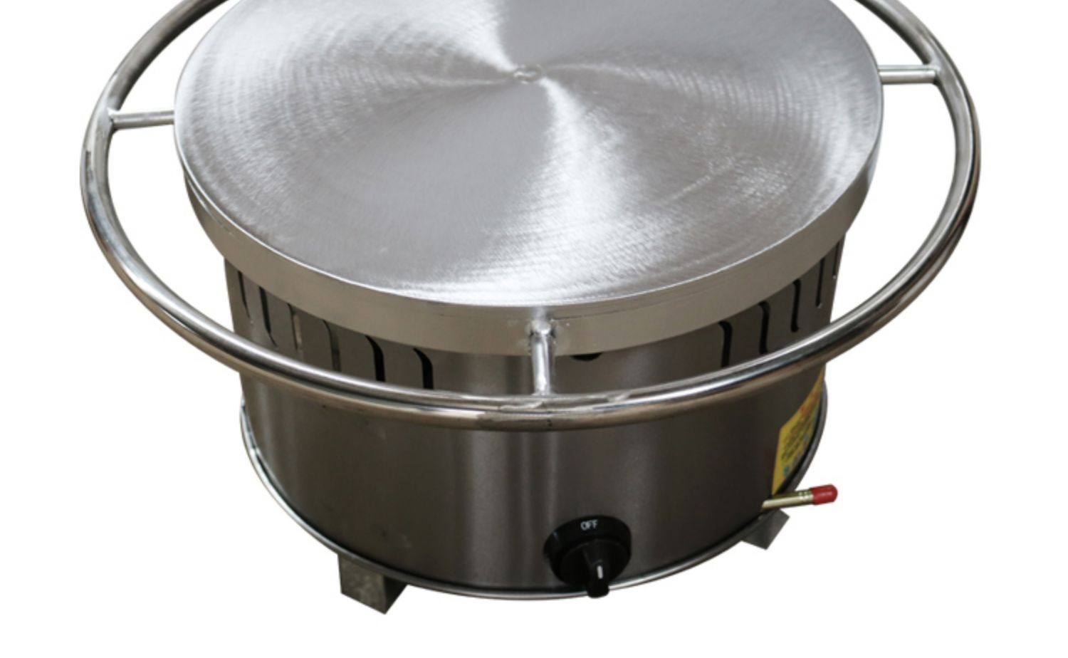 商用燃气煎饼锅鏊子山东杂粮煎饼机摆摊用煤气煎饼果子煎饼炉子