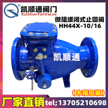 HH44X-10 16Q wei zu huan closed check valve DN65 150 200 250 300 400 500 600