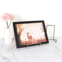 Minimalist L type desktop photo frame holder for frame holder carriage medal certificate book of book of picture shelf photo shelf