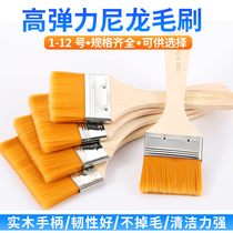 Nylon brush fine soft wool brush computer cleaning dust removal brush cleaning ash size Brush grill board brush paint