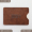 Coffee colored RFID protective card sleeve color changing leather