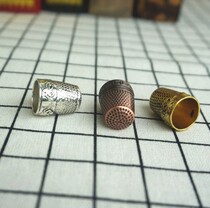 Thimble sewing needle presser hoop embroidery hand sewing quilt fingertip finger cover household thickening hand adjustable