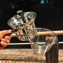 European and American stock Only dozens double bottom multifunctional cuisine Bubble Noodle Pan Fried Kitchen Practical Boiler Suit