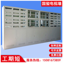 Non-standard custom monitoring TV wall cabinet LCD screen curtain wall security splicing screen command center display large screen Cabinet