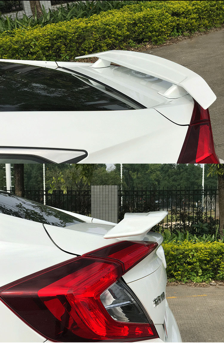 三厢通用汽车次世代昂克赛拉思域起亚免打孔无损改装运动轿跑尾翼