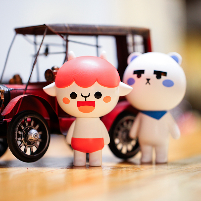 同道大叔白羊座搪胶公仔手办模型摆件动漫卡通女生日礼物礼品