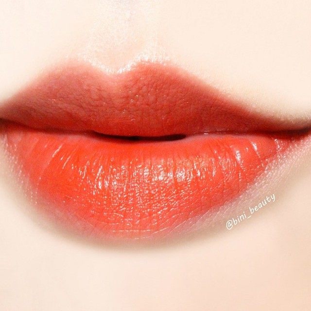 黄皮星人最爱的显白神器,元气橘红色口红