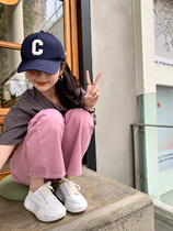 (shei Susyin Yin) Vegan Gods ~ Large C Letters Explicit Face small Shade Hat Duck Tongue Hat Women Hat Summer