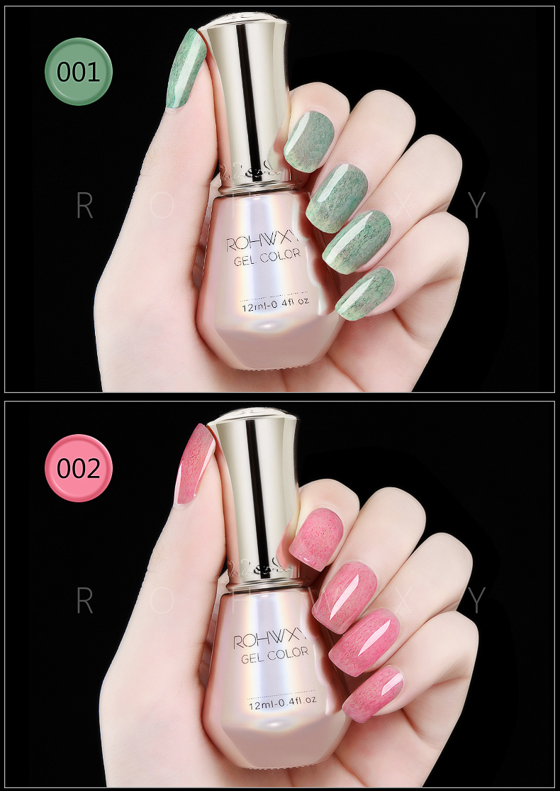 荣喜美甲新款皮草胶系列甲油胶12