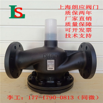 Shanghai Lang Ying LYVG XG electric proportional adjustment temperature control valve flange two-way three-way water valve steam valve