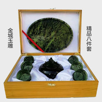 Wine Spring Night Light Cup Gansu Wushan Festival High Rise Tea Tea Tea Cup Wine Cup Jade Cup Delivery Collection Pendulum