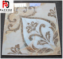 Foshan ceramic tile 5D parquet floor tiles 800 parquet European living room floor tiles porch carpet tiles