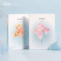 Fish non-fish B5 hardcover sketch book art student B5 sketch paper simple blank picture book creative drawing hand-painted book