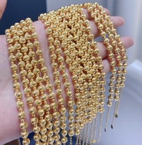 18k Gold Link Polar Light Cat Eye Bracelet Italian Fine Woman Fashion Temperament