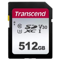 Transcend Creative See 300S 512G SD card U3 High-list Anti-camera Memory Card Memory Card 3D flash memory