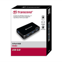 Transcend Transcend UHB3 0 high-speed 4-port HUB HUB computer laptop docking station