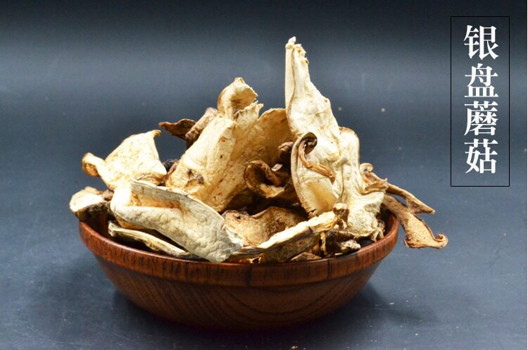 山西芦芽山野生银盘蘑菇2018年秋季新鲜干货 煲汤养生50g包邮