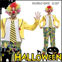 Halloween childrens cosplay costumes masquerade performance cos adult clown suit suit men