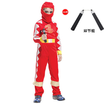 Halloween childrens costume male toddler ninja costume masquerade Samurai suit Christmas ninja suit performance suit