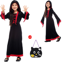 Halloween cosplay Costume Childrens Masquerade Witch Performance Vampire Bride Princess Dress Dress