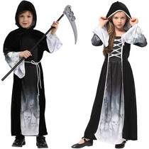 Halloween Children Costume cosplay Masquerade Witch Performance Vampire Christmas COS Princess Dress
