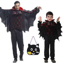 Halloween cosplay costume Christmas parent-child cos vampire costume childrens vampire performance suit