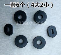 Motorcycle fuel tank side cover Side cover Rubber pad Rubber pad Buffer pad Knight car fuel tank rubber ring buckle