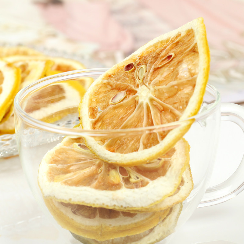 弘强花草茶 原味柠檬片干柠檬片泡茶泡水夏季花草茶水果花茶