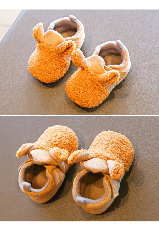 新生婴儿儿小鞋子软初生秋冬加绒宝宝冬季婴儿冬鞋0-1岁软底男冬