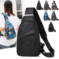Chest bag female 2020 new mens bag youth chest bag fashion casual shoulder bag multi-function chest bag mens backpack