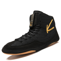 Boxing Shoes Mens Training Wrestlers Professional Competitions Sneakers Indoor Batting Shoes Loose and Fighting Shoes Deep Squat Weights