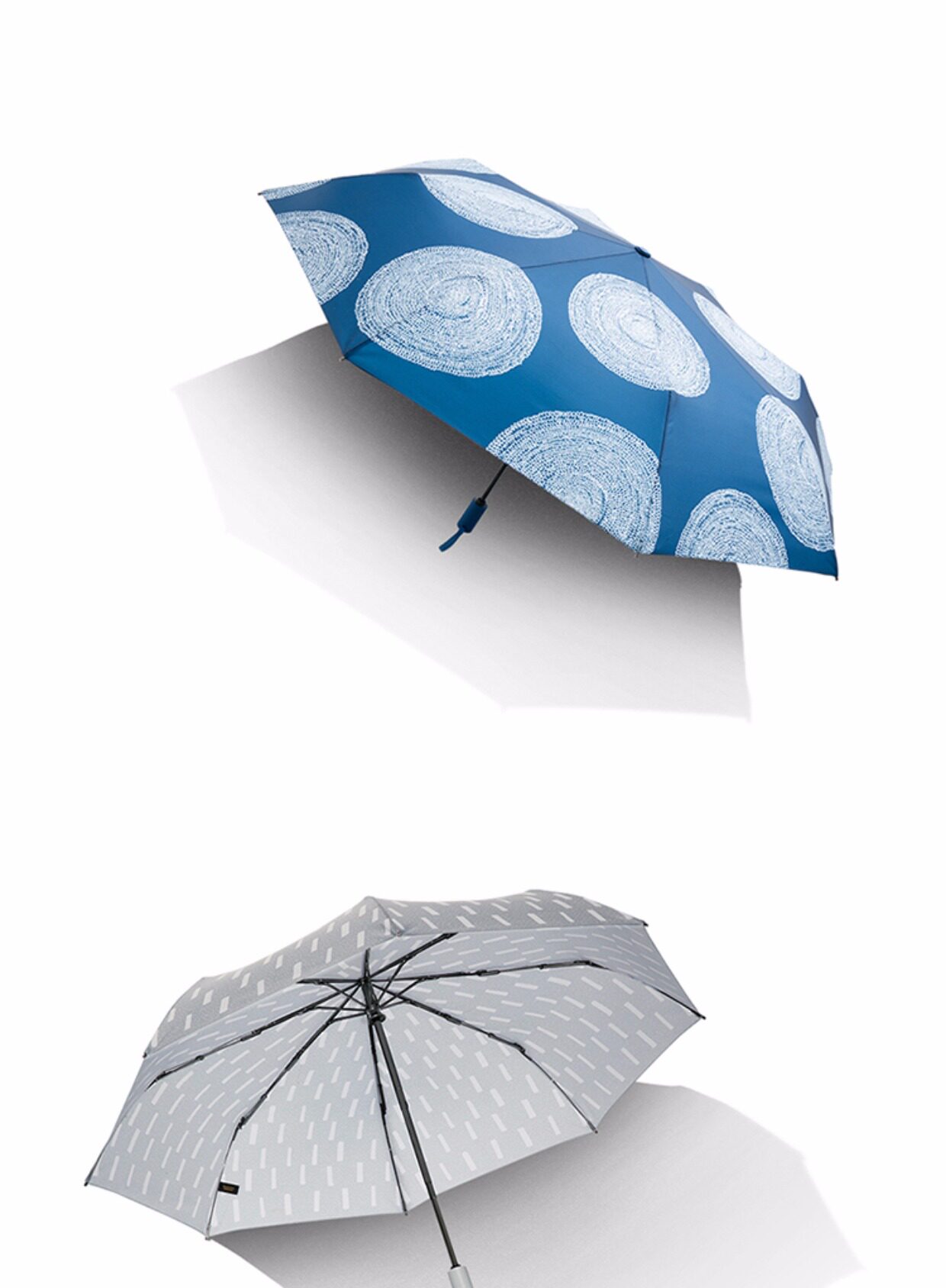 蕉下雨伞三折伞超轻雨伞男半自动伞焦下伞雨伞女折叠晴雨两用韩版